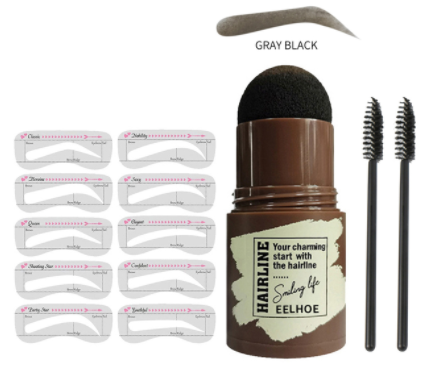 Brow Stamp Gray Black