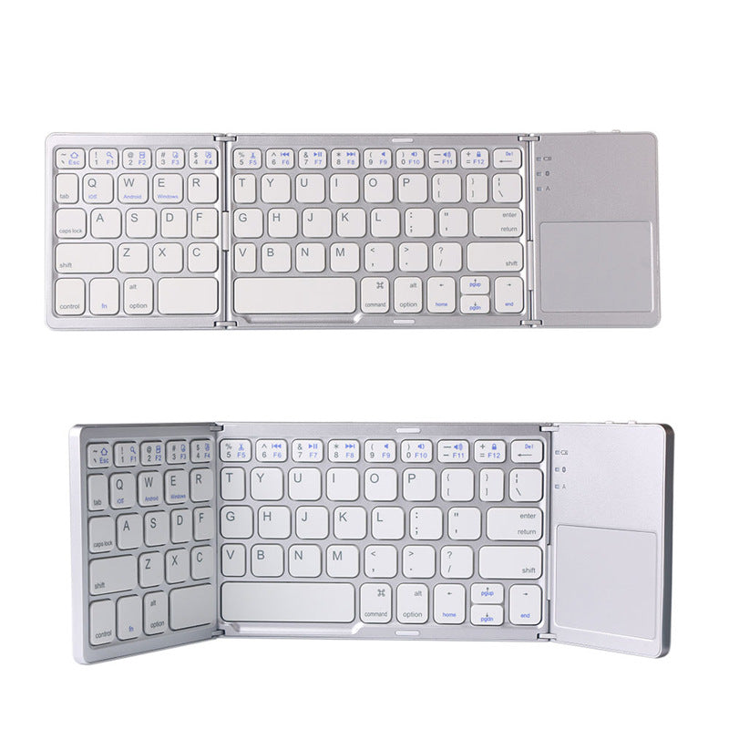 Bluetooth Foldable Keyboard White