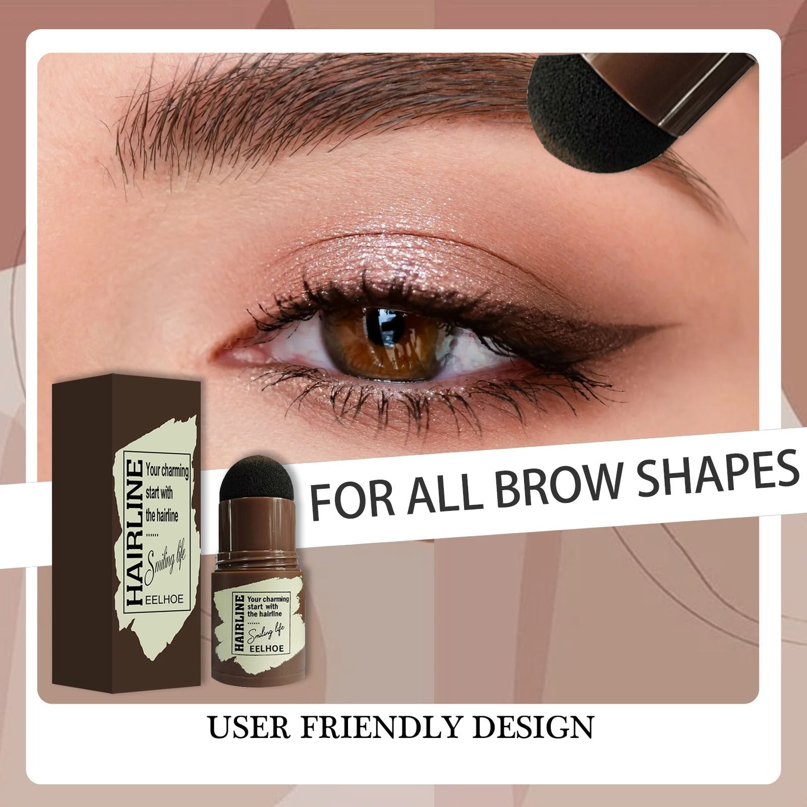 Brow stamp for all brow shapes