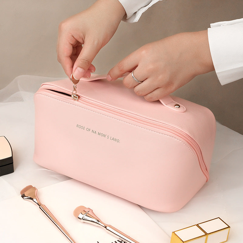 Travel Cosmetic Bag Rose Powder