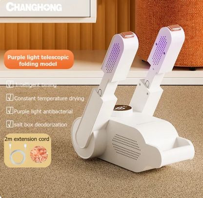 Shoe Dryer with UV Light Rose Salt Box and Extension Cord