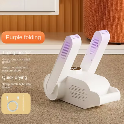 Shoe Dryer Folding UV Light Extension Cord